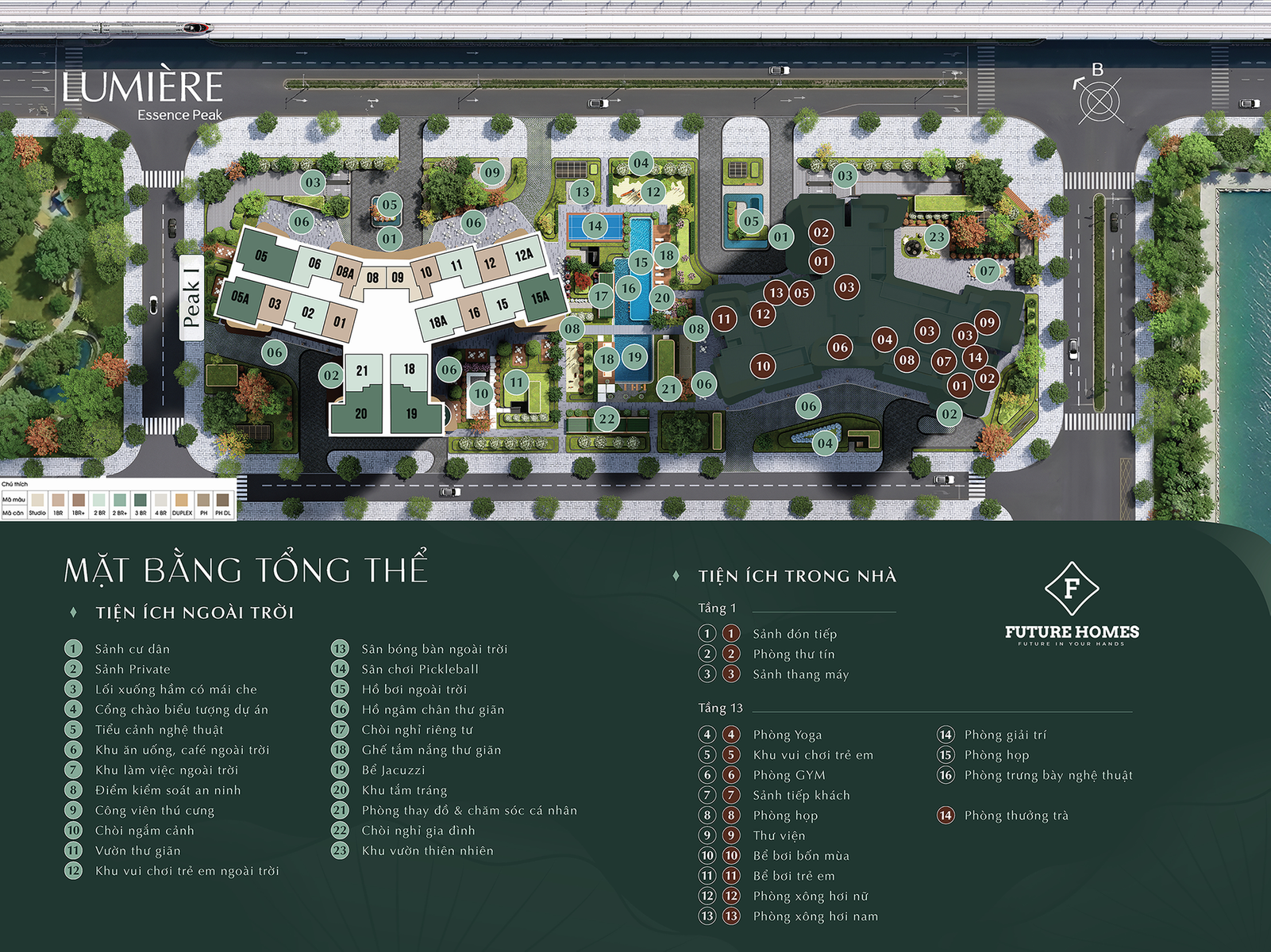 Mặt bằng tổng thể